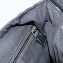 GUCCI GG Canvas Shoulder Bag Black Silver 146236 Auth 151273-22