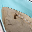 CHANEL Hand Bag Enamel Multicolor Gold CC Auth 151278-21