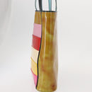 CHANEL Hand Bag Enamel Multicolor Gold CC Auth 151278-4