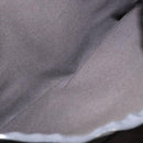 HERMES Fourre ToutMM Hand Bag Canvas Gray Silver Auth 151280-21