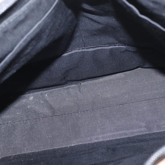 BURBERRY Nova Check Shoulder Bag Canvas Leather Beige Gold Auth 151281