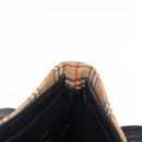 BURBERRY Nova Check Shoulder Bag Canvas Leather Beige Gold Auth 151281-17