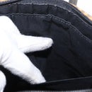 BURBERRY Nova Check Shoulder Bag Canvas Leather Beige Gold Auth 151281-19