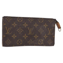 LOUIS VUITTON Monogram Bucket GM Accessory Pouch LV Auth 151282-1
