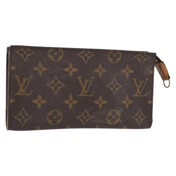 LOUIS VUITTON Monogram Bucket GM Accessory Pouch LV Auth 151282