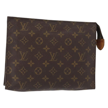 LOUIS VUITTON Monogram Poche Toilette 26 Pouch M47542 LV Auth 151283