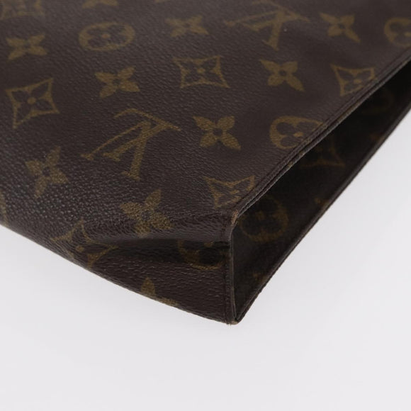 LOUIS VUITTON Monogram Poche Toilette 26 Pouch M47542 LV Auth 151283