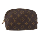 LOUIS VUITTON Monogram Pochette Cosmetic PM Pouch M43998 LV Auth 151284-1