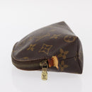 LOUIS VUITTON Monogram Pochette Cosmetic PM Pouch M43998 LV Auth 151284-4