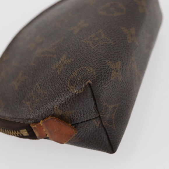 LOUIS VUITTON Monogram Pochette Cosmetic PM Pouch M43998 LV Auth 151285