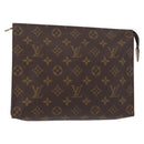 LOUIS VUITTON Monogram Poche Toilette 26 Pouch M47542 LV Auth 151287-1
