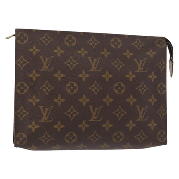 LOUIS VUITTON Monogram Poche Toilette 26 Pouch M47542 LV Auth 151287