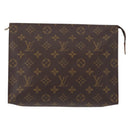 LOUIS VUITTON Monogram Poche Toilette 26 Pouch M47542 LV Auth 151287-13