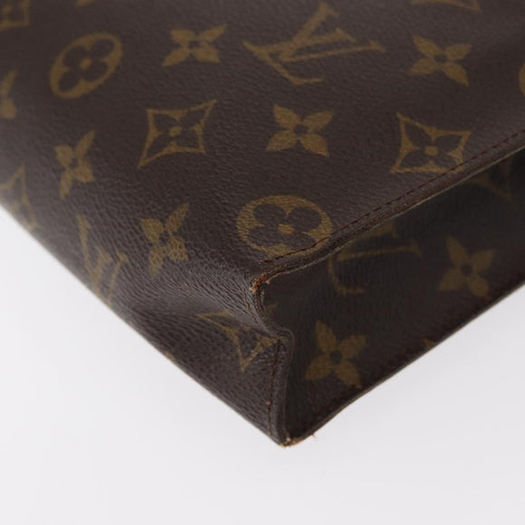 LOUIS VUITTON Monogram Poche Toilette 26 Pouch M47542 LV Auth 151287