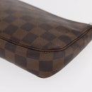 LOUIS VUITTON Damier Ebene Pochette Accessoires Pouch N41206 LV Auth 151288-14