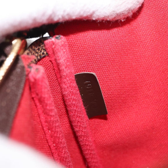 LOUIS VUITTON Damier Ebene Pochette Accessoires Pouch N41206 LV Auth 151288