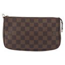 LOUIS VUITTON Damier Ebene Pochette Accessoires Pouch N41206 LV Auth 151288-13
