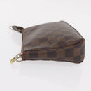 LOUIS VUITTON Damier Ebene Pochette Accessoires Pouch N41206 LV Auth 151288-4