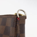 LOUIS VUITTON Damier Ebene Pochette Accessoires Pouch N41206 LV Auth 151288-5