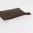 LOUIS VUITTON Damier Ebene Pochette Accessoires Pouch N41206 LV Auth 151288-6