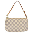LOUIS VUITTON Damier Azur Pochette Accessoires Pouch N51986 LV Auth 151289-1