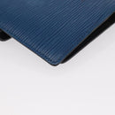LOUIS VUITTON Epi Agenda PM Day Planner Cover Blue R20055 LV Auth 151290-16