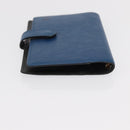 LOUIS VUITTON Epi Agenda PM Day Planner Cover Blue R20055 LV Auth 151290-6