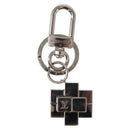 LOUIS VUITTON Key Holder Gold Plated Key Holder Metal Silver M67218 Auth 151292-2