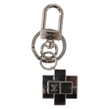 LOUIS VUITTON Key Holder Gold Plated Key Holder Metal Silver M67218 Auth 151292 - 0