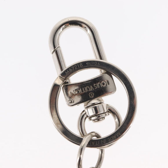 LOUIS VUITTON Key Holder Gold Plated Key Holder Metal Silver M67218 Auth 151292