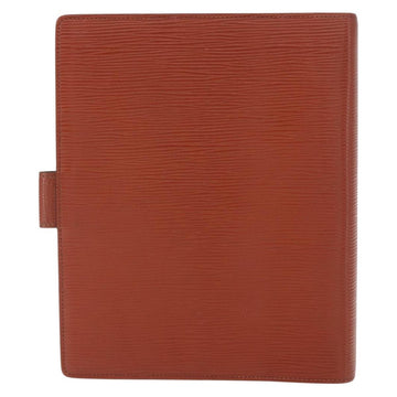 LOUIS VUITTON Epi Agenda GM Day Planner Cover Brown R20213 LV Auth 151294 - 0