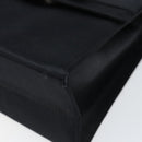 Salvatore Ferragamo Vala Hand Bag Satin 2way Black Silver Auth 151299-16