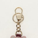 GUCCI GG Supreme x Yuko Higuchi Key Holder PVC Beige Gold Auth 151301M-5