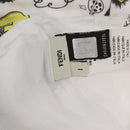 FENDI Baby Hats cotton White Auth 151306-10