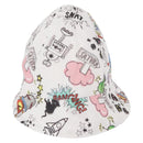 FENDI Baby Hats cotton White Auth 151306-3