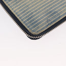 LOUIS VUITTON Monogram Watercolor Zippy Compact Wallet Blue M80461 Auth 151307-16