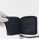 LOUIS VUITTON Monogram Watercolor Zippy Compact Wallet Blue M80461 Auth 151307-10