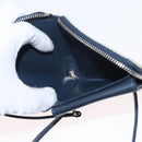 LOUIS VUITTON Monogram Watercolor Zippy Compact Wallet Blue M80461 Auth 151307-18