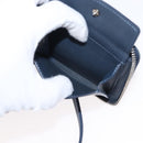 LOUIS VUITTON Monogram Watercolor Zippy Compact Wallet Blue M80461 Auth 151307-12