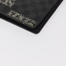 LOUIS VUITTON Damier Graphite Porte Feuille Brother Wallet N61211 Auth 151308-15