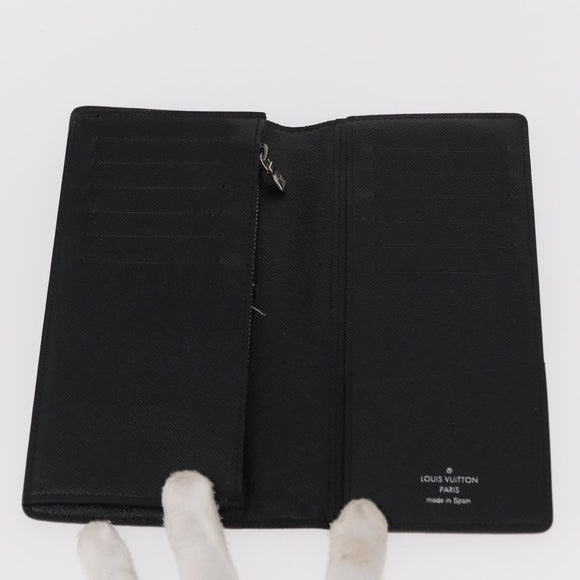 LOUIS VUITTON Damier Graphite Porte Feuille Brother Wallet N61211 Auth 151308