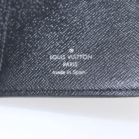LOUIS VUITTON Damier Graphite Porte Feuille Brother Wallet N61211 Auth 151308