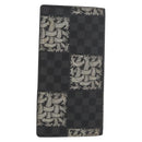 LOUIS VUITTON Damier Graphite Porte Feuille Brother Wallet N61211 Auth 151308-2