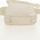 LOUIS VUITTON Taurillon Clemence Monogram Utility Side Bag M53256 Auth 151309A-6