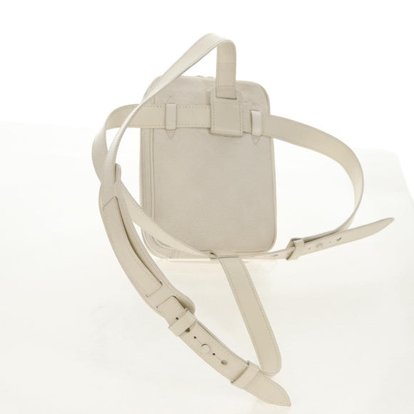 LOUIS VUITTON Taurillon Clemence Monogram Utility Side Bag M53256 Auth 151309A