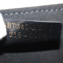 FENDI Box Horizontal Shoulder Bag Leather Pink Gold Auth 151310A-21