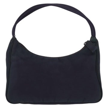 PRADA Hand Bag Nylon Purple Silver Auth 151312 - 0