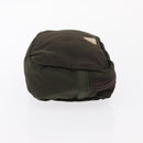 PRADA Pouch Nylon Canvas 4 Set Blue Red khaki Auth 151313-10