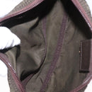 PRADA Pouch Nylon Canvas 4 Set Blue Red khaki Auth 151313-13