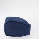 PRADA Pouch Nylon Canvas 4 Set Blue Red khaki Auth 151313-16